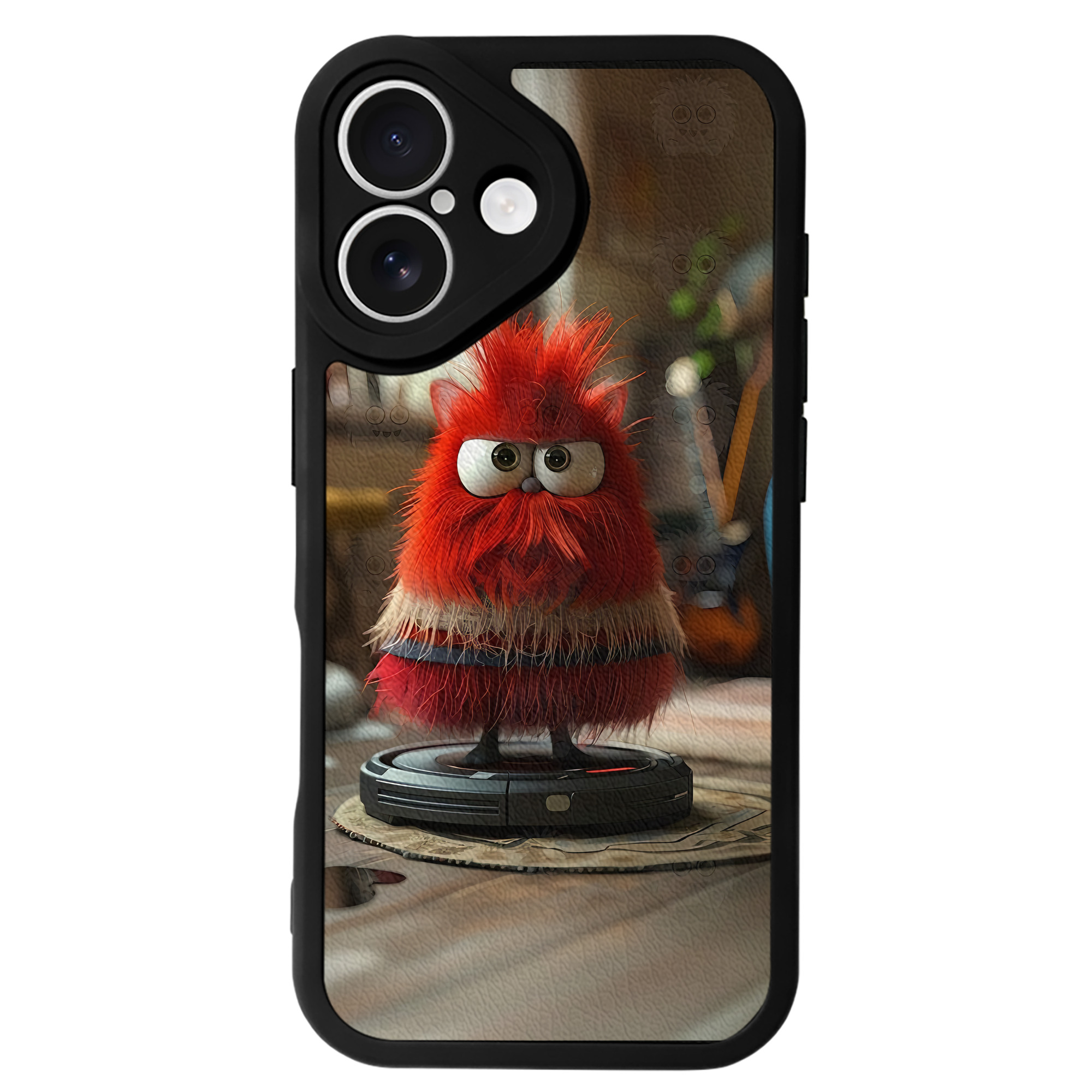 （画像用） Angry Birds アングリーバード 【iPhone 16シリーズ対応】シリコンスマホケース（レザー調） 材質：シリコン